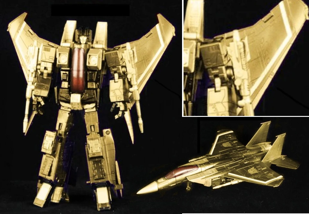 Да модель YM YM-03G YM03G YM-03 MP-11 MP11 Золотая версия трансформация фигурка