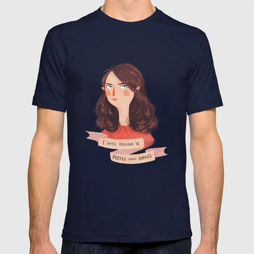 April Ludgate/футболка с человеком юмором