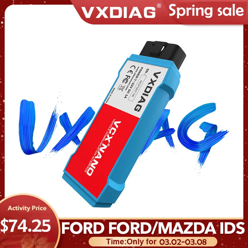VXDIAG VCX NANO для Ford для Mazda OBD2 автомобильный диагностический инструмент 2 в 1 IDS V116 WiFi automotivo obd2 сканер PCM, ABS Программирование VXDIAG VCX NANO для Ford для Mazda OBD2 автомобильный диагностический инструмент 2 в 1 IDS V116 WiFi automotivo obd2 сканер PCM, ABS Программирование
