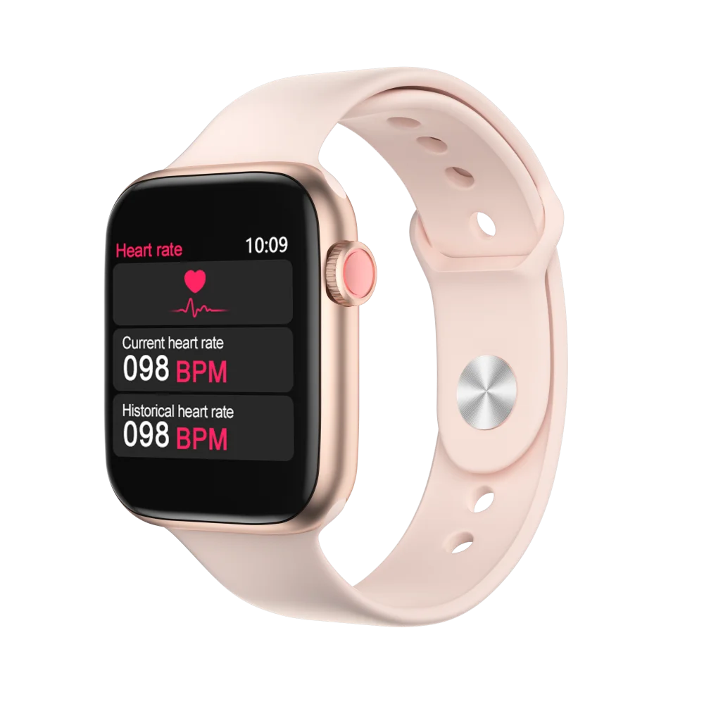 Розовый W34 Bluetooth браслет Смарт часы ЭКГ монитор сердечного ритма Iwo 8 Lite Smartwatch для Android IPhone Xiaomi Band PK Iwo 8 10 - Цвет: Розовый
