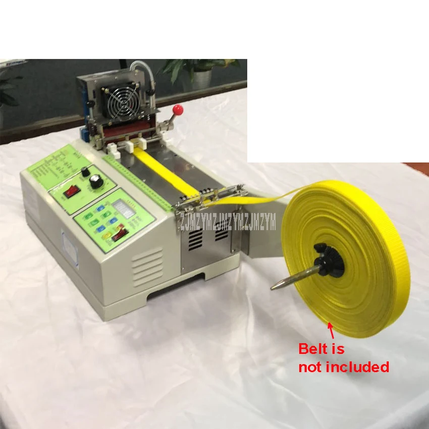 Эластичная лента электрическая машина для резки автоматическая машина для горячей резки нейлоновая тесьма атласная лента для шнурков