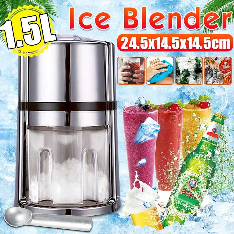 Home Manual Ice Crusher Multifunction Hand Shaved Machine Chopper 正規品