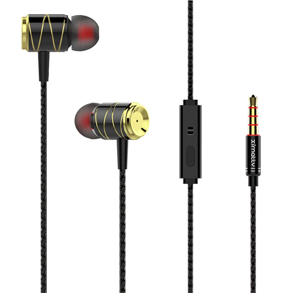 Black-gold Модные bluetooth-наушники, спортивные проводные наушники RD10, портативные, супер бас, стерео наушники-вкладыши, игровая гарнитура для музыки - Цвет: Black-gold
