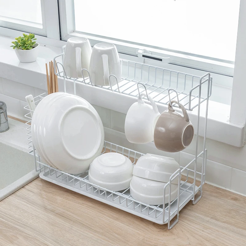 Creative kitchen drain rack, dishes and chopsticks rack, sink, multi-layer storage rack, sorting and storage rack