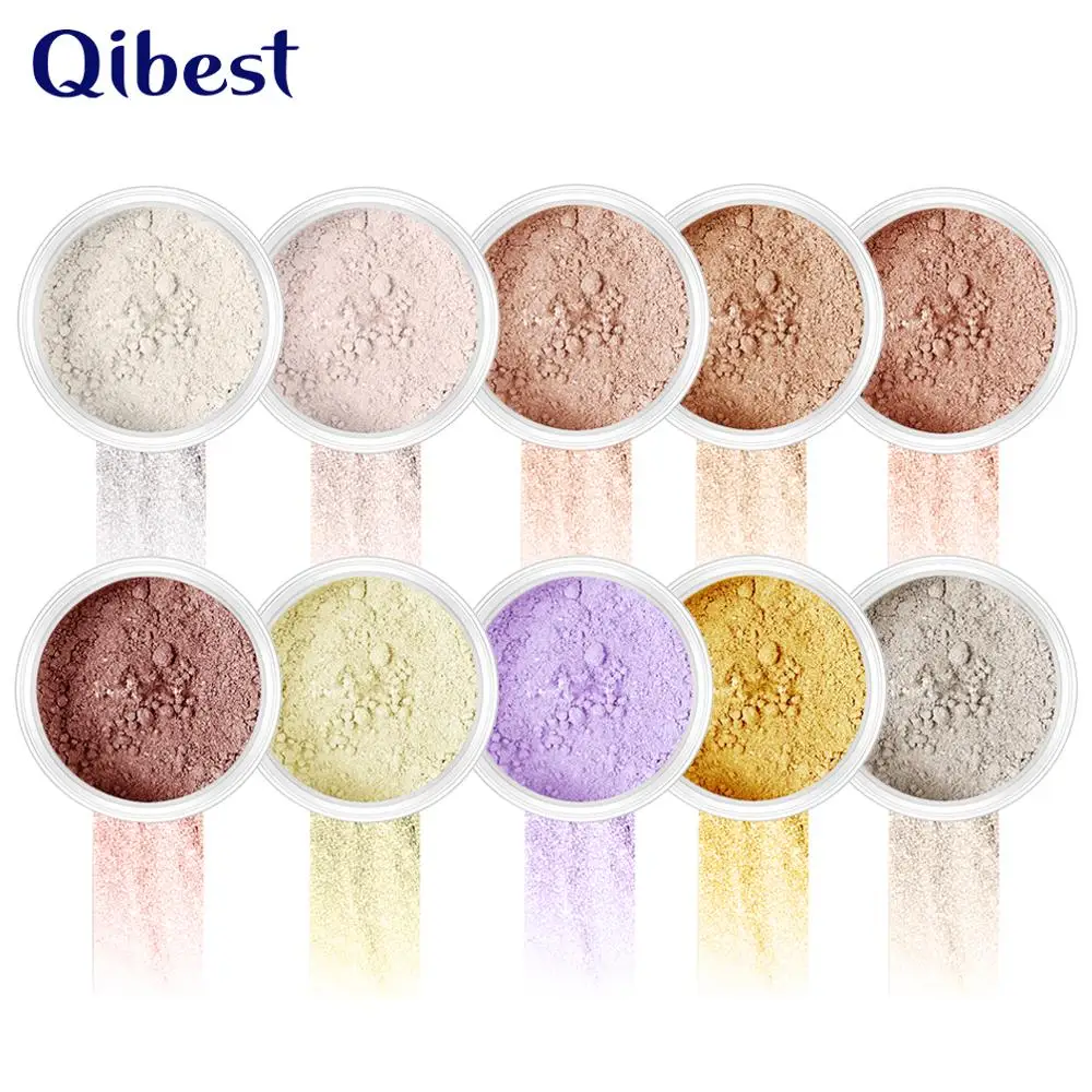 

New Brand Makeup Powder 10 Colors Loose Powder Face Makeup Waterproof Loose Powder Skin Finish Powder Profissional TSLM2