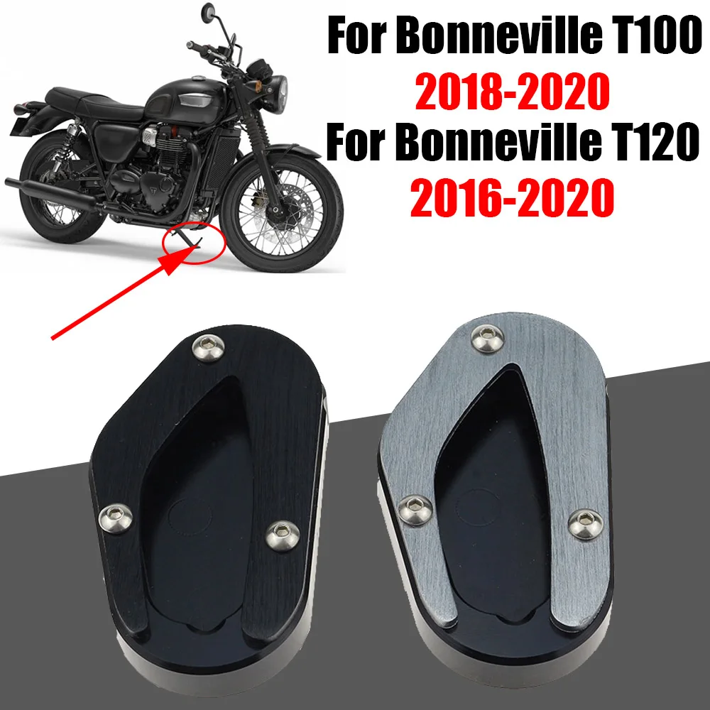 Аксессуары для мотоциклов TRIUMPH Bonneville T100 18-20 T120 2016-2020 подставка ног боковая