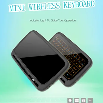 

Backlight Air Mouse Keyboards Full Touchpad Version Rechargeable Wireless Keyboard For Smart TV Android Box PC Remote Controller