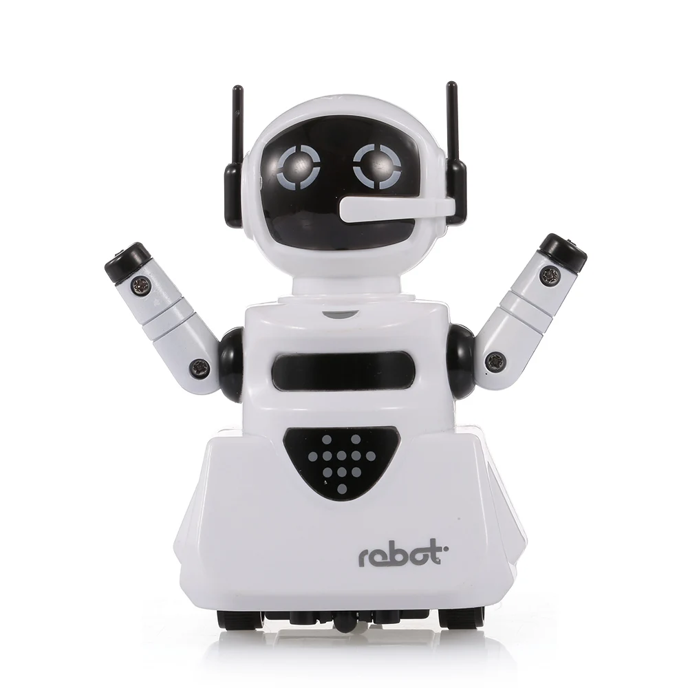 

Inductive Mini Robot for Kids Smart Toy Pen Draw Lines Optional Sensor Rail Car Truck Gift for Kids