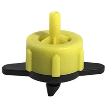 

100PCS Pressure Compensating Dripper for Drip System Drip Emitter on Line Dripper Mini Drip Irrigation-2L