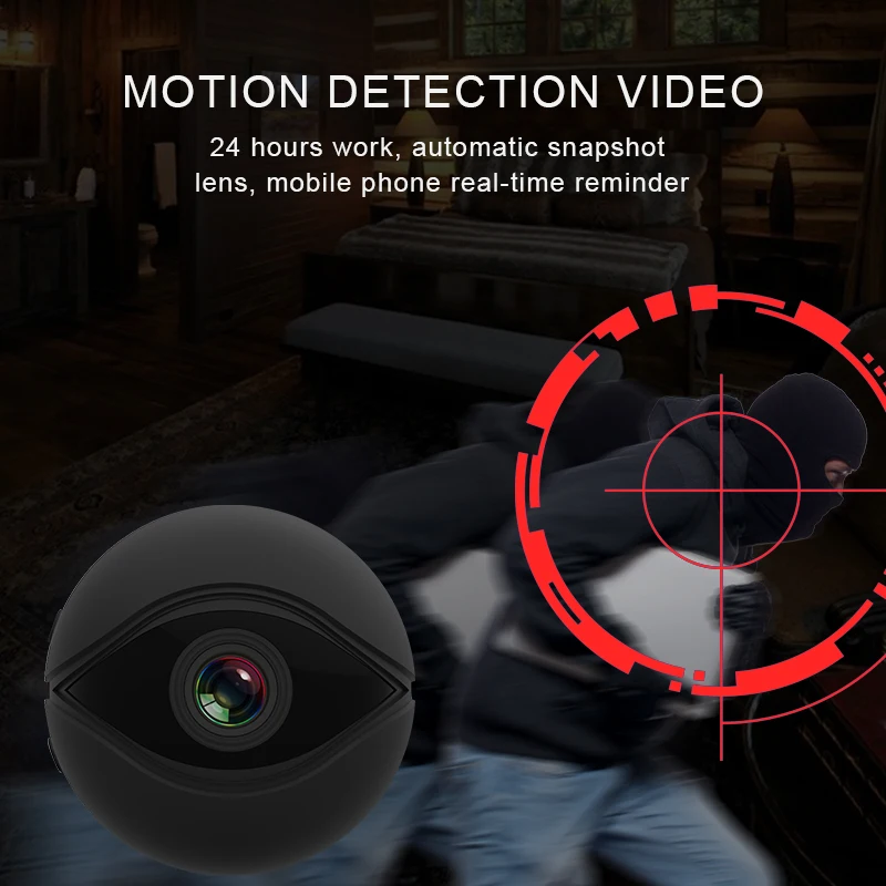Micro Home Wireless Video Mini Security Surveillance CCTV with Wifi IP Camera Cam Camara for Phone Wai Fi Baby Monitor IPcamera