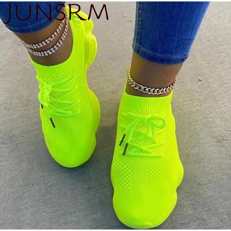 

Women Sneakers Breathable Mesh Sport Shoes Gym Soft Women Casual Shoes Laides Platform Traniers Fashion Vulcanized Shoes