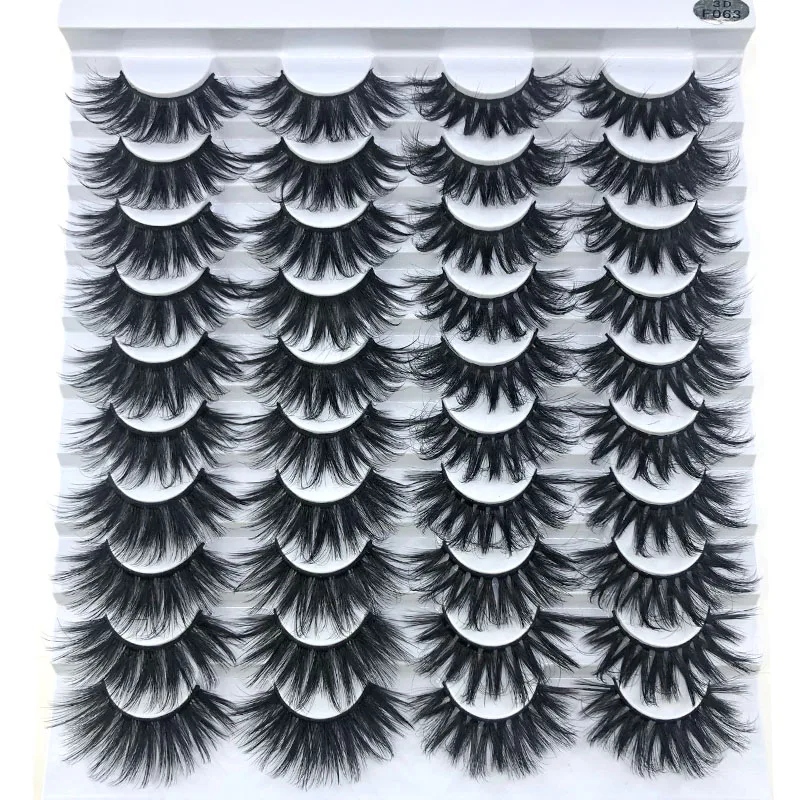 

HBZGTLAD Mink Lashes 3D Mink Eyelashes 100% Cruelty free Lashes Handmade Reusable Natural Eyelashes Popular False Lashes Makeup