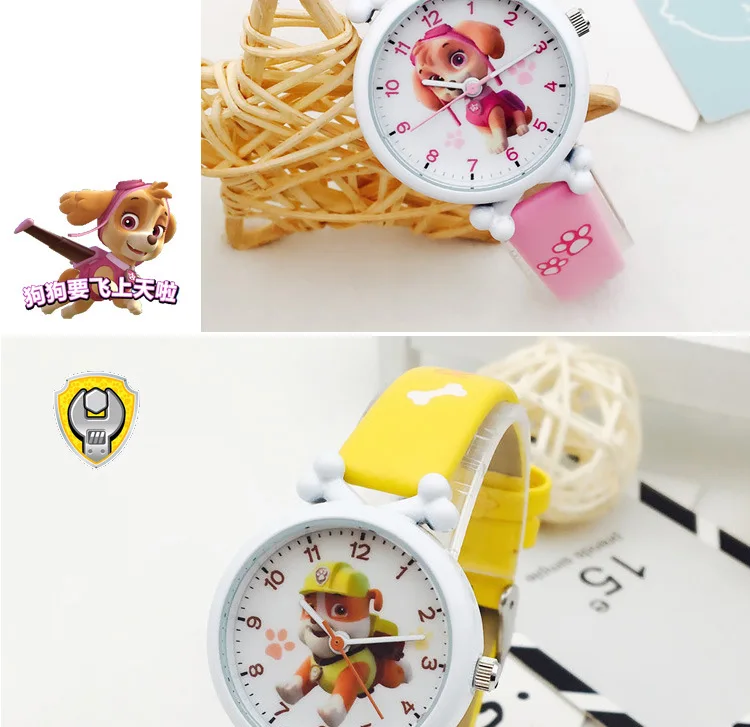 Paw patrol цифровые часы время для развития интеллекта обучения собаки Эвереста фигурка аниме «Щенячий патруль» игрушка детский подарок