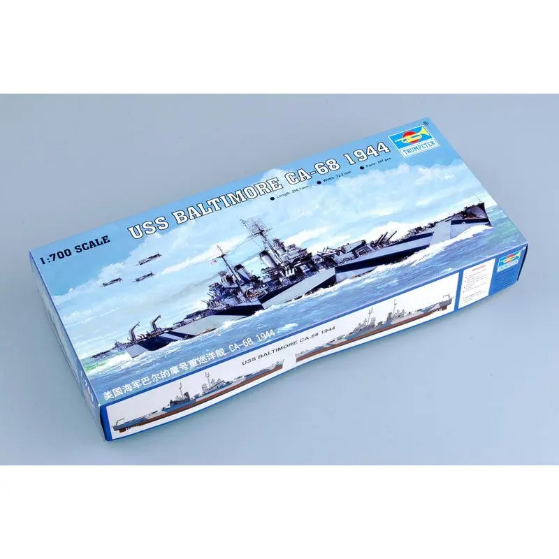 Trumpeter 05725 1/700 USS BALTIMORE CA-68 1944 шкала модельный комплект | Игрушки и хобби