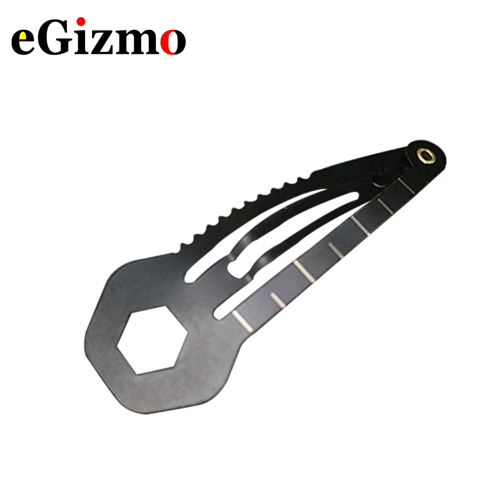 Outdoor Women's Edc Self Defense Multi Tool Hair Clip Hairpin Stainless