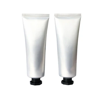 

100pcs/lot 30ml Silvery Empty Hand Cream Hose Aluminum Plastic Tube, 30g Superior Grade BB Cream Soft de BB Cream Soft Container