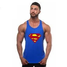 Бренд лето Капитан Америка брендовая одежда Singlets Мужская майка мышцы рубашка Супермен брус, бодибилдинг фитнес мужские вес