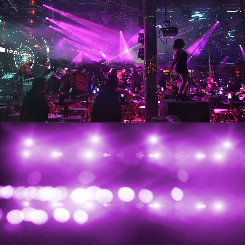 36 Led ультрафиолетовый свет Dmx512 реагирующий на звук сценического освещения ночного клуба, бара Dj шоу, ЕС Plug