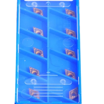 

10PCS DCMT070202-HQ CA5525 DCMT070204-HQ CA5525 Original Inserts turning tool holder insert use lathe cutter machine