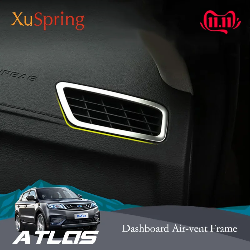 Для Geely Atlas Boyue Emgrand NL 3 Proton X70 2016 2019 Автомобильная панель A Pillar Air Outlet Trim Frame
