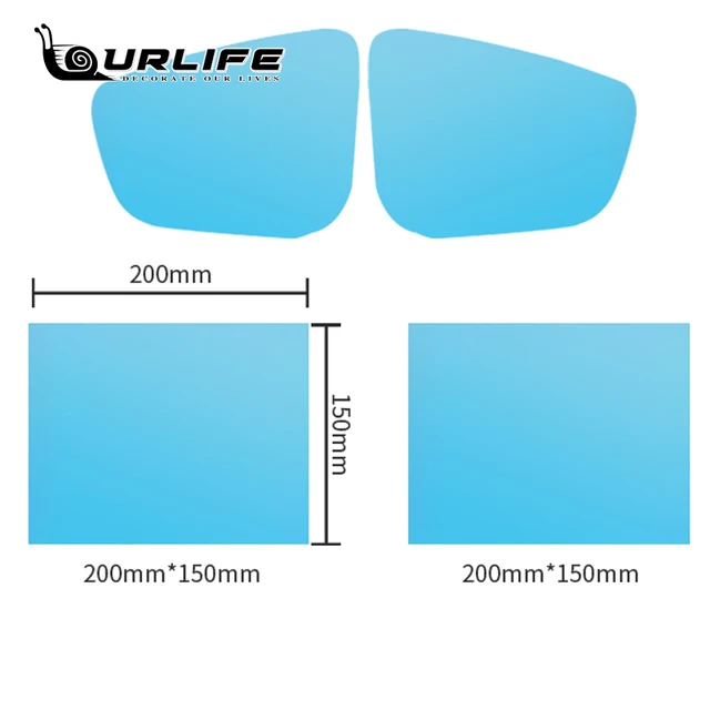 Car Mirrors Glass Anti-Fog Film PET Nano Coating Material Rain Snow Protection for Haval Jolion 2021 2022 Accessories MIRROR WINDOW FILM