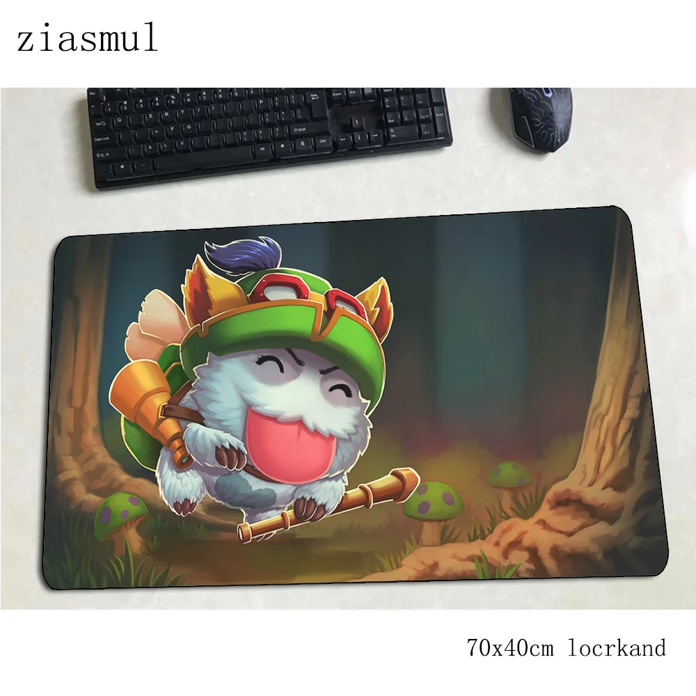 Teemo коврик для мыши в стиле эстетизма компьютерный коврик 70x40 см игровой коврик для мыши большой инди-поп клавиатура со встроенной мышью игры ПК геймер стол