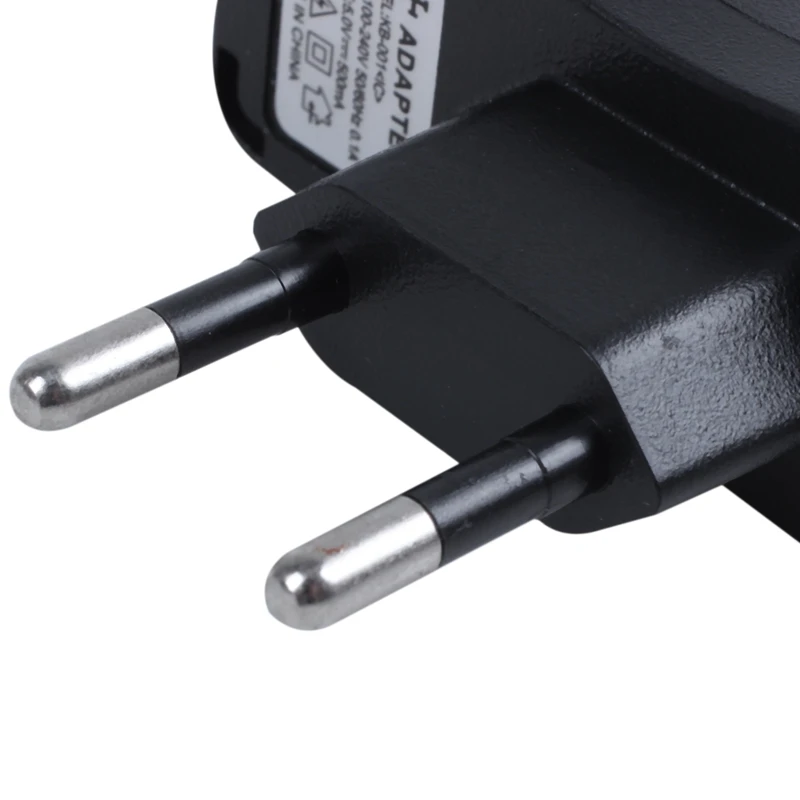 AC 110V 240V к DC 5V 0.5A 500mA USB штепсельной вилке ЕС адаптер питания зарядное