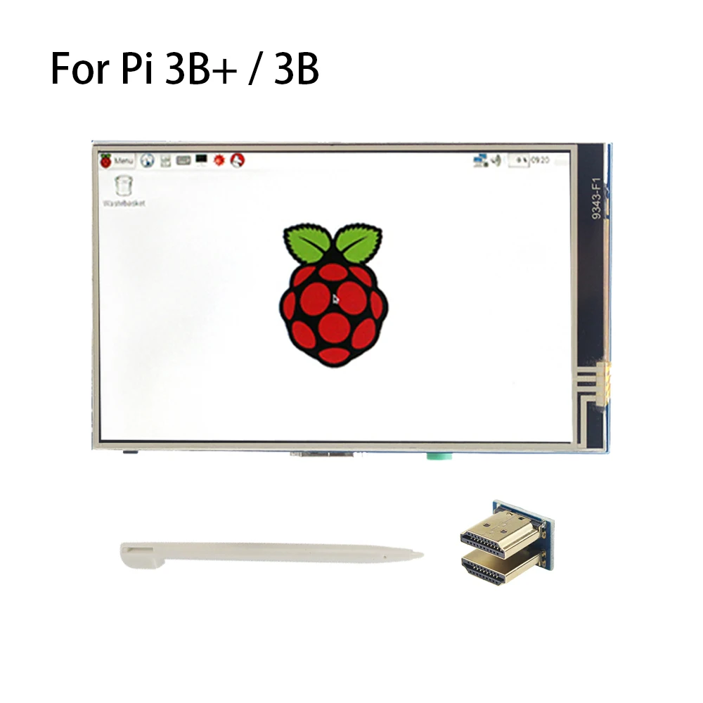 Raspberry Pi 4-дюймовый TFT дисплей 800*480 ips сенсорный экран 4 ''HDMI ЖК-модуль для Raspberry Pi 4 3 Модель B 3B Plus 3 B+ Pi 4B - Цвет: For Pi 3B 3B Plus