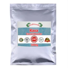 100% extrato de kava orgânico em pó, kavakava, kavalactone natural, rápido relacionado ao estresse e anti ansiedade, melhorar a memória, frete grátis