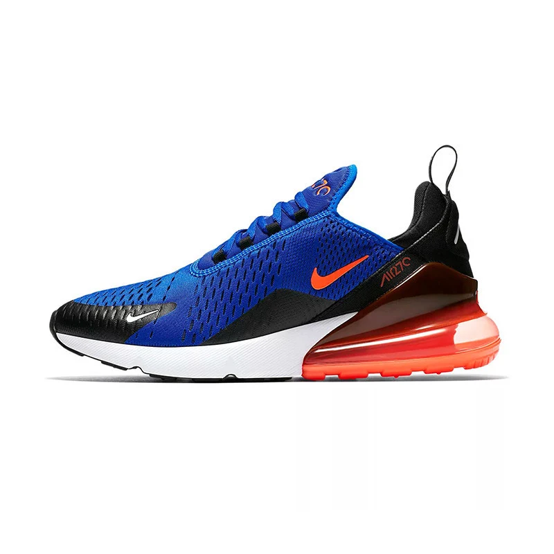 AH8050-401 Оригинальные мужские кроссовки для бега Nike Air Max 270, дышащие удобные кроссовки с амортизацией, спортивные кроссовки AH8050-601 - Цвет: AH8050-401