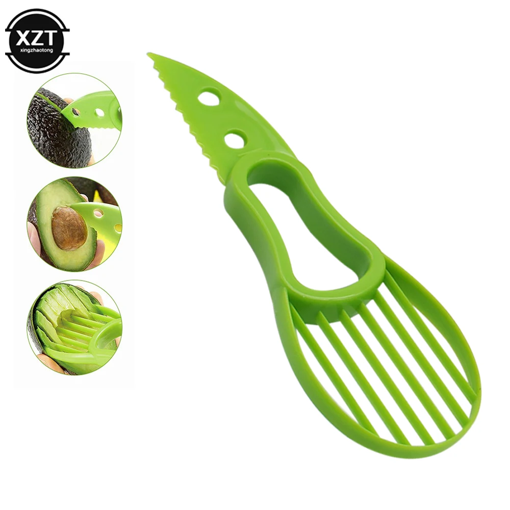 3 in 1 Avocado Cutter Plastic Knife Peeler Pitaya Kiwi Berry Fruit Avocado Slicer Pulp Flesh Separator Kitchen Tools 1 3 in 1 Avocado Cutter Plastic Knife Peeler Pitaya Kiwi Berry Fruit Avocado Slicer Pulp Flesh Separator Kitchen Tools 1