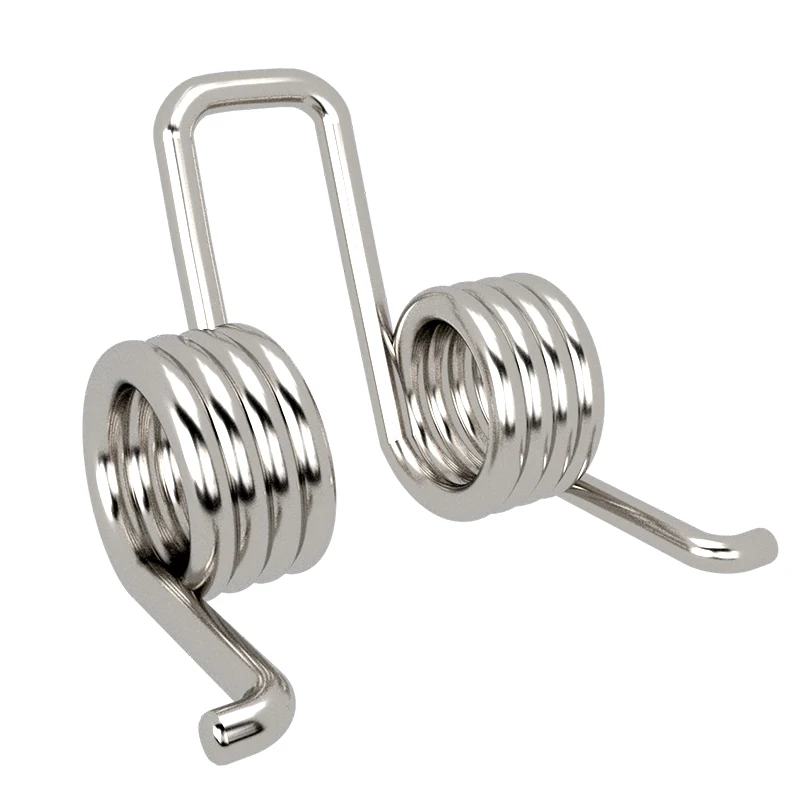 120 Degree 304 Stainless Steel Wire Diameter 0.6mm Double Quick Hook Strong Torsion Spring | Обустройство дома