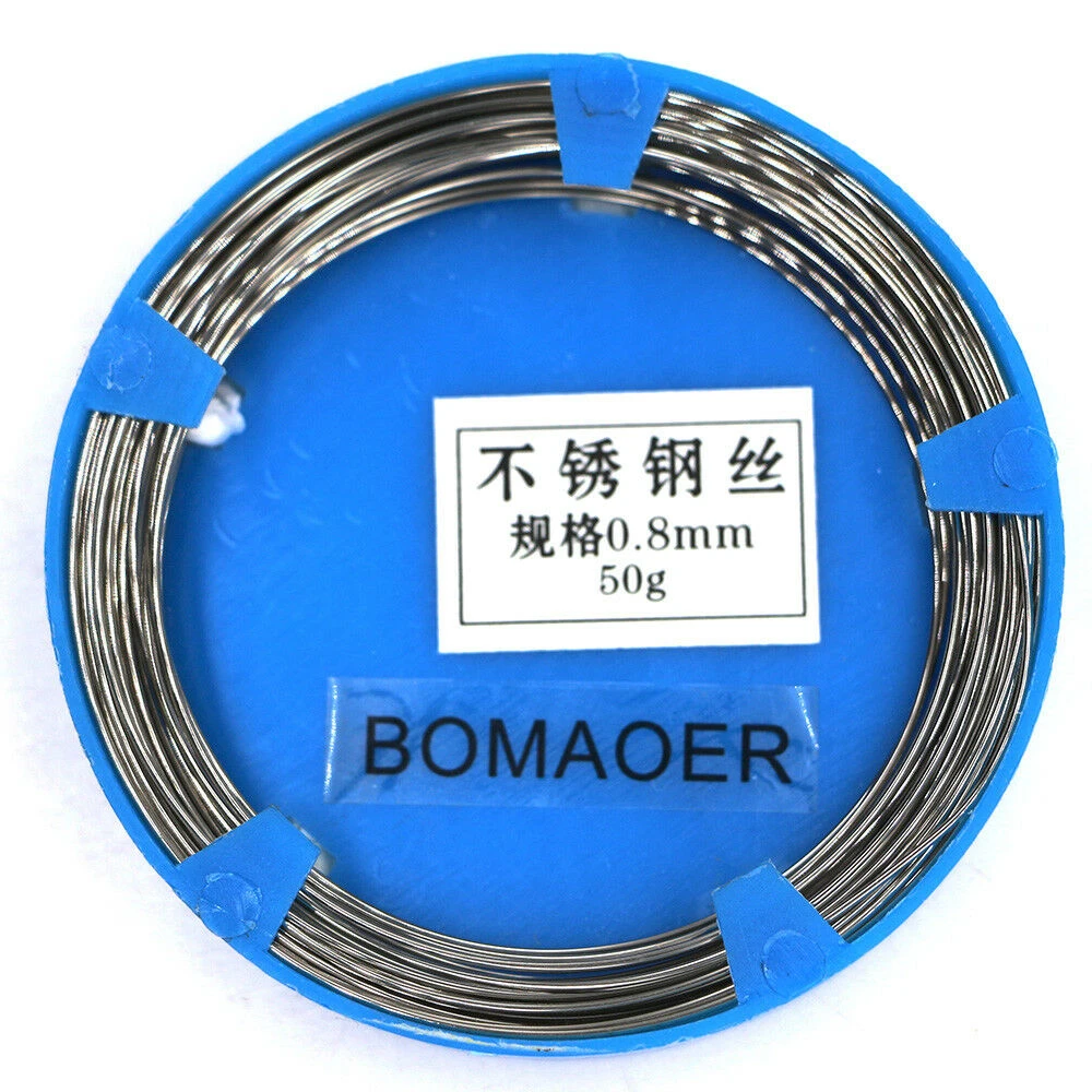 Dental Orthodontics Stainless Steel Archwire 50g 1 Roll Dentistry Arch