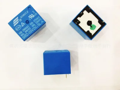 5 шт. реле SRD-03VDC-SL-C Rele 3 в 10A 250VAC 10A 30VDC реле времени питания 5PIN реле 03 в высокое качество - Габаритные размеры: SRD-05VDC-SL-A DIP-4