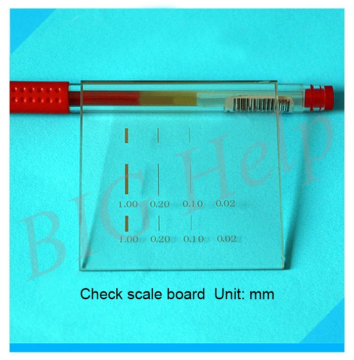 

63X63MM Calibration Plate for High Precision Calibration Correction Pieces