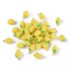 100/200pcs Cute Lemon Pendants Fruit Resin Charms Fit Jewelry Making DIY Necklace Earrings Charms Key Chains Women Accessories 2