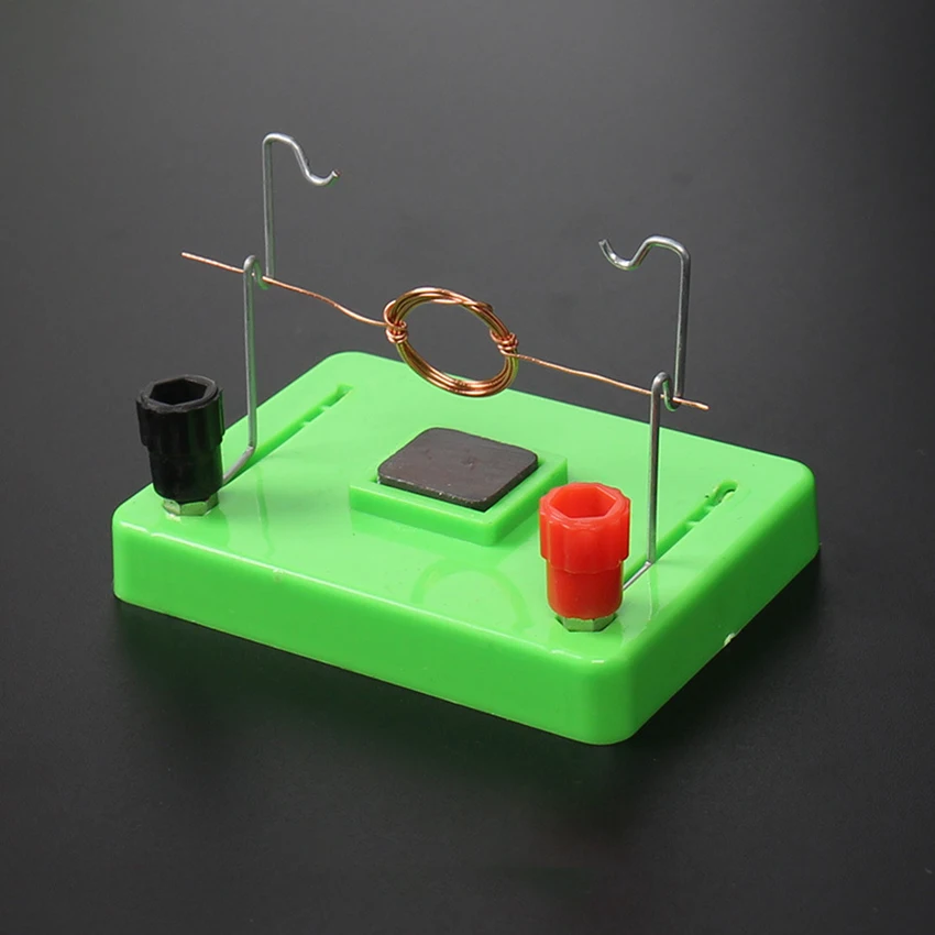 Motor Model Physics Experiment Aids Educational Toy ABS Electromagnetic Swing Teaching Instrument for Middle School Physics
