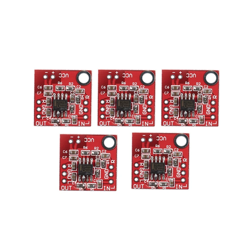 5Pcs TDA1308 Headphone Amplifier Board 3V 6V Amp Preamplifier Module For Arduino