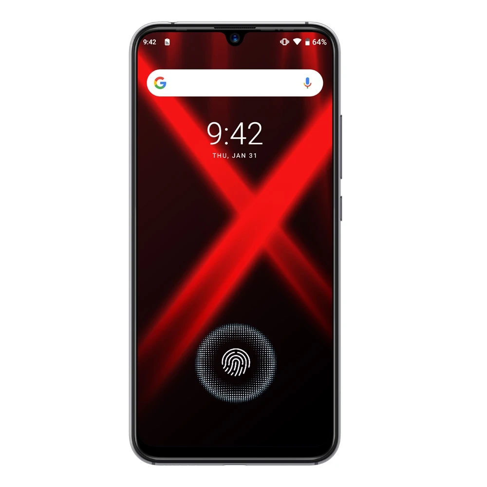 UMIDIGI X глобальная версия в экране отпечатков пальцев 6,3" AMOLED 48MP Тройная задняя камера 128 ГБ NFC Helio P60 4150 мАч мобильный телефон