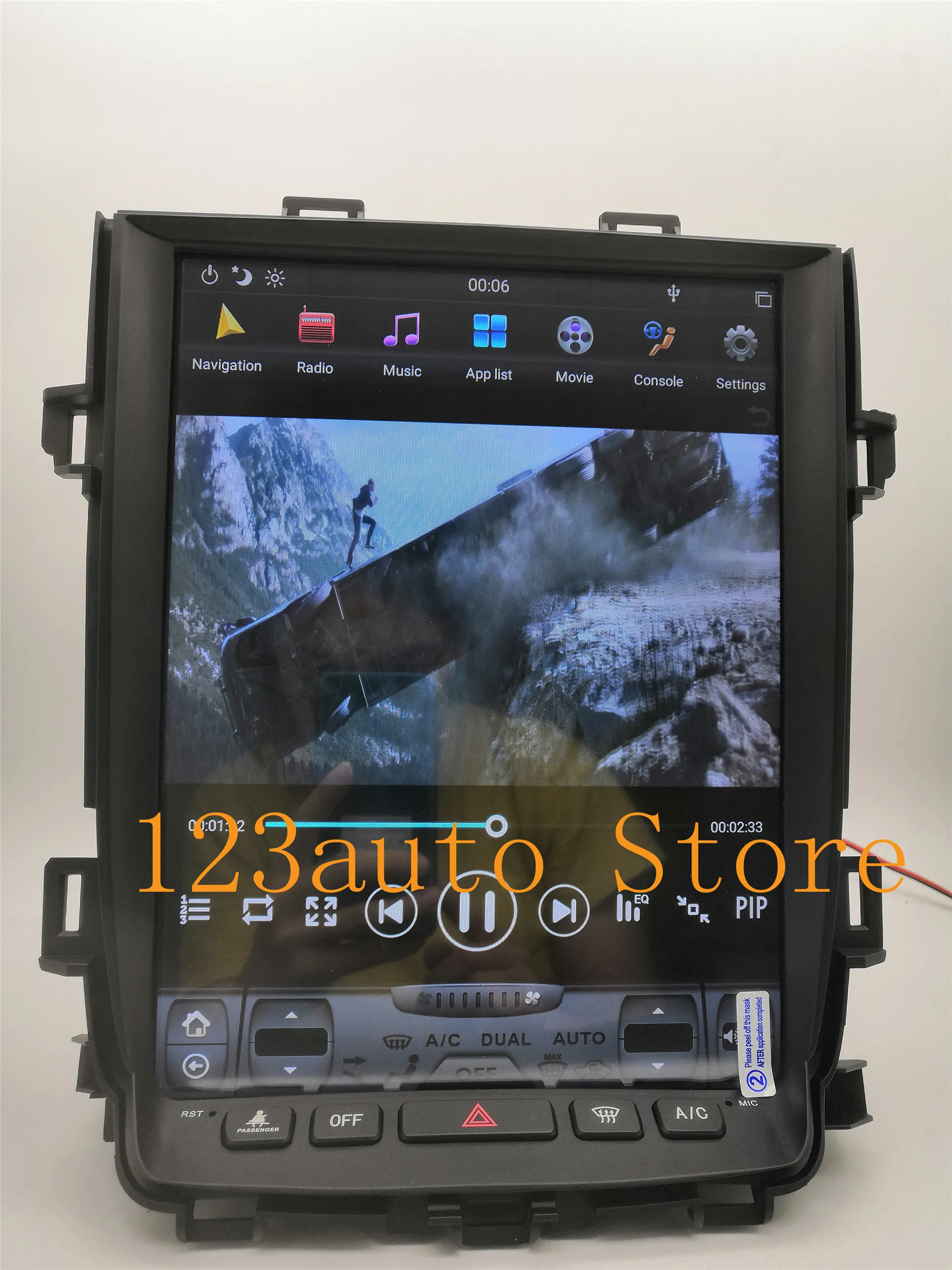 12,1 ''вертикальный Tesla стиль Android 8,1 автомобильный DVD gps навигационный плеер Радио для Toyota alphard Vellfire 20 серии 2007- JBL