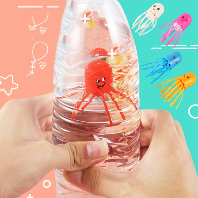 Cute Novelty Toy Magical Jellyfish Toys Obedient Magical Elf Prop Antistress Toy Smile Jellyfish Float Science Toys For Children 2