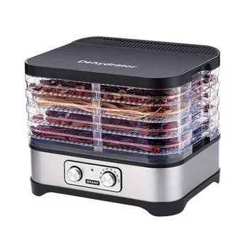 

Household Manual Fruit Dryer Machine MedicinalAnd Vegetable Materials Bacon Dryer Dried Meat Pet ini Food Dehydrator