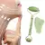 Натуральный Нефритовый Ролик Guasha Skin Scraper Facial Set Лицевой Камень Укрепляющий Лицо Антивозрастной Пухлые Глаза Массажер Шеи Против морщин