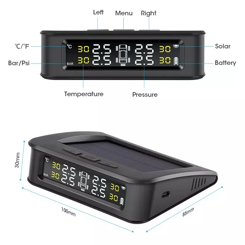  ¾翭 TPMS  Ÿ̾ з Ÿ̾ ڵ ȭ Ÿ̾ з ͸ ý USB  IP67  4 