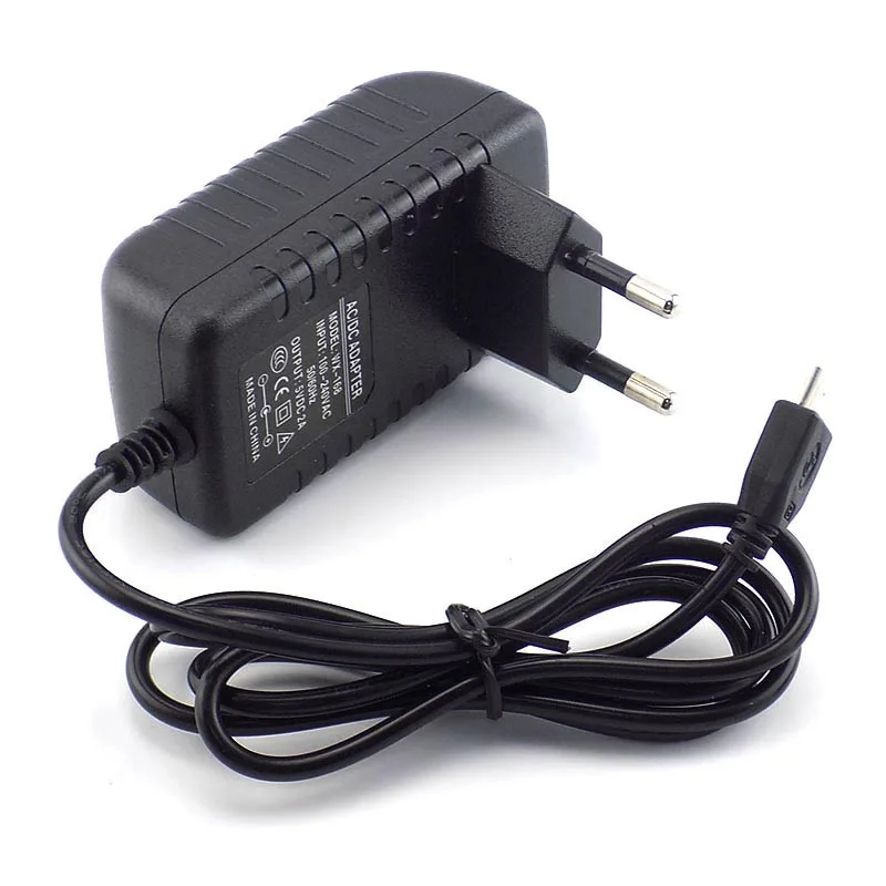 Micro USB Блок питания для камеры Адаптер переменного тока в DC 5 В 2A 2000mA конвертер Выход для CCTV Iuput 100-240 в США/ЕС разъем J17