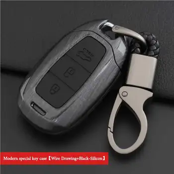 

Silicon Key Cover Protection Case For Hyundai Elantra Ig Accent Santa Fe Verna 2017 2018 Remote Shell Holder Auto Accessorise