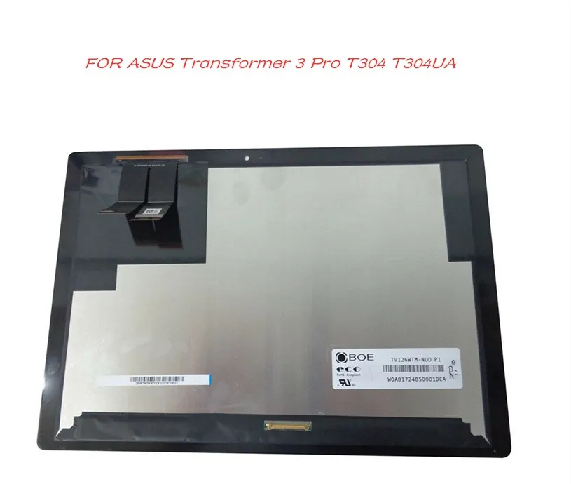 FP ST126SI000BKF 02X сенсорный экран матричный ЖК для ASUS Transformer 3 Pro T304UA T304U 12 6 дюймовый
