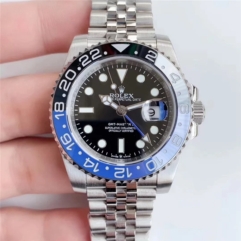 

rolex- Luxury New Men Automatic Mechanical Watches Drive Ceramic Bezel Crystal Sapphire Sport AAA Watch 978 orders