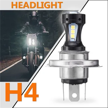 

1 Pc Super Bright White Head Car Light Lamp Bulb H4 18W 6500K LED Light