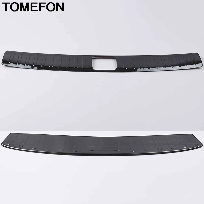 TOMEFON для hyundai Tucson задний бампер задний двери защита Pedel Накладка аксессуары Нержавеющая сталь